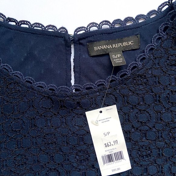 BNWT Banana Republic Lace Blouse - Picture 6 of 6